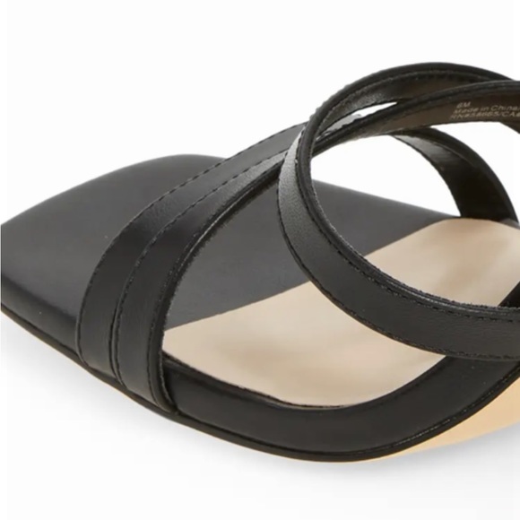 Nordstrom Black Strappy Heels/Heeled Sandals - Picture 4 of 10